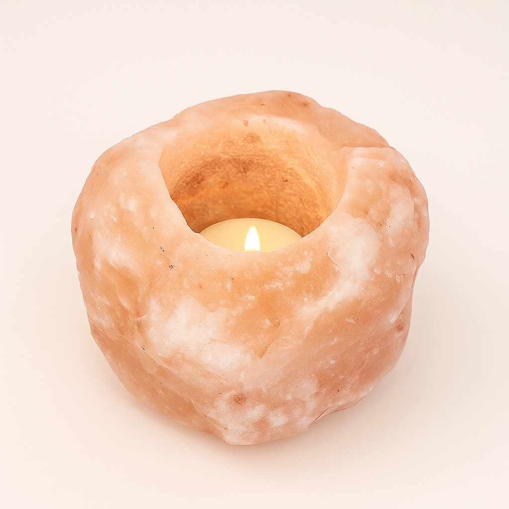 HIMALAYAN SALT TEALIGHT HOLDER