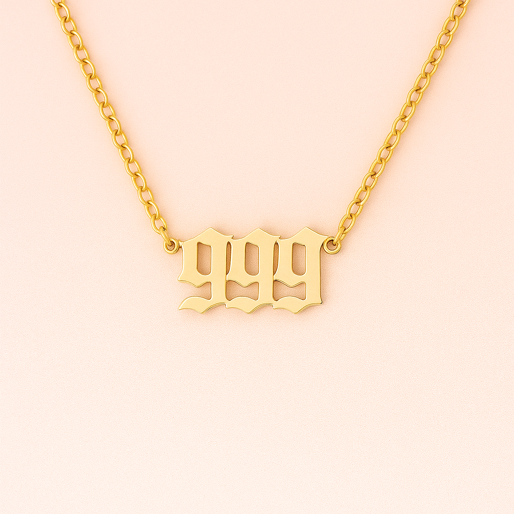 ANGEL NUMBER NECKLACE