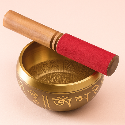 BRASS BUDDHA SINGING BOWL