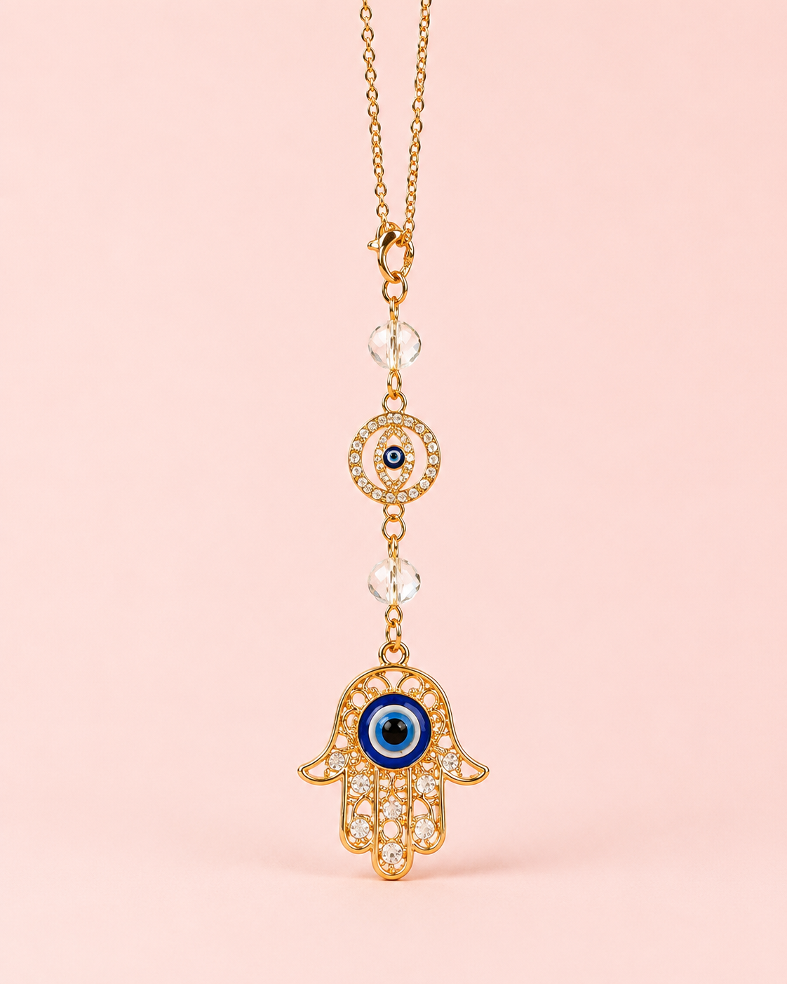 EVIL EYE CAR CHARM