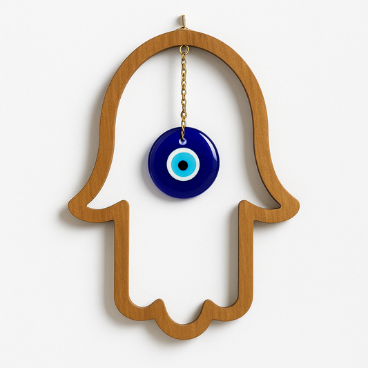 EVIL EYE & HAMSA WALL HANG