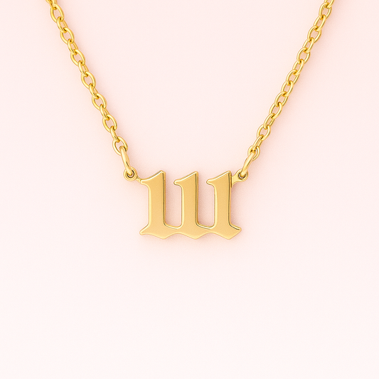 ANGEL NUMBER NECKLACE
