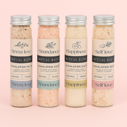 HERBAL RITUAL BATH SALT SET