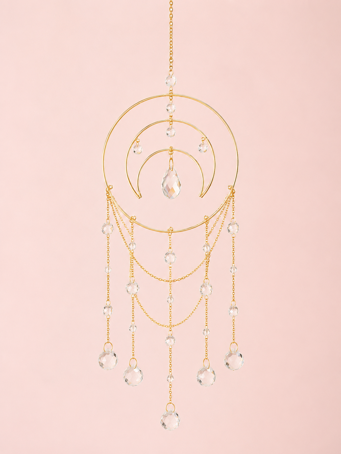 CRESCENT MOON SUN CATCHER
