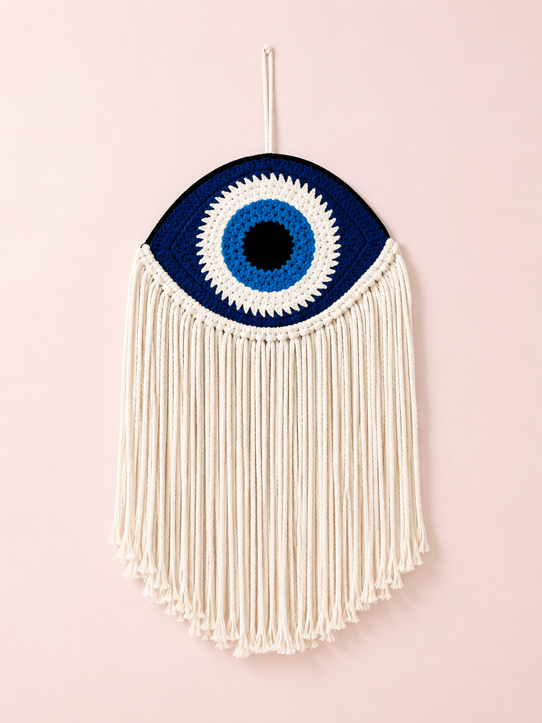 EVIL EYE MACRAMÈ HANG